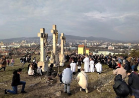 Nitriansky dekanát pozýva na pešiu procesiu na Kalváriu