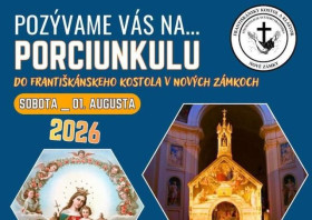Františkáni v Nových Zámkoch pozývajú na tradičnú slávnosť Porciunkuly