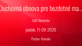 Duchovná obnova pre bezdetné manželské páry