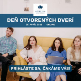 Online deň otvorených dverí v Univerzitnom kolégiu Antona Neuwirtha
