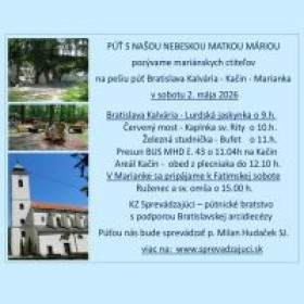 PEŠIA PÚŤ BRATISLAVA - KAČIN - MARIANKA