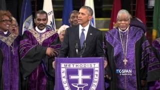 Gabriel Gajdoš / Prezident Obama zaspieval najznámejšiu kresťanské pieseň Amazing Grace