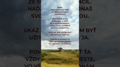 ECAV / Pôstne modlitby, 28.2.2026 #modlitba #prayer