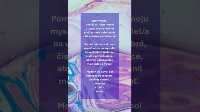 ECAV / Pôstne modlitby 26.3.2026 #prayer #modlitba