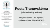 ECAV / Pocta Tranovskému (pásmo hudby a slova)