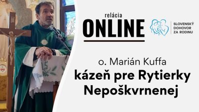 Kuffa Marian / O. Marián Kuffa kázeň pre Rytierky Nepoškvrnenej v Žakovciach