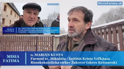 Kuffa Marian / Kňazi Kuffa a Mordel sa stretli v Žakovciach. Reportáž doc. Mordela zo Žakoviec, 1. časť