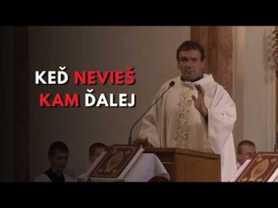 Kuffa Marian / Keď už nevieš kam ďalej... - o. Marián Kuffa