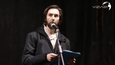 Prostredník Ondrej / Ondrej Gažovič - Protest za Slušné Slovensko 2 - Bratislava - 16.3.2018