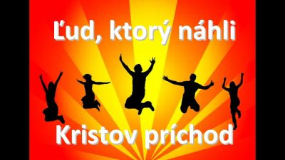 Miháľ Sergej / Sergej Mihál - Ľud, ktorý náhli Kristov príchod
