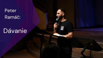 Apoštolská cirkev Košice / [11.02.2024] Peter Ramáč: Dávanie