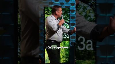 Apoštolská cirkev Košice / Bázeň pred Hospodinom