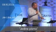Apoštolská cirkev Košice / [08.10.2023] Ján Liba, ml.: Jedine písmo