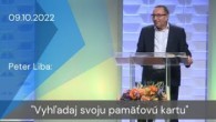Apoštolská cirkev Košice / [09.10.2022] Peter Liba: Vyhľadaj svoju pamäťovú kartu