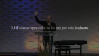 Apoštolská cirkev Košice / [26.11.2020] Ján Liba: Hľadaj najprv kráľovstvo Božie