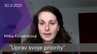 Apoštolská cirkev Košice / Milka Kovalčíková: Uprav svoje priority