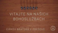 Cirkev bratská Prešov / Elohím - Boh Stvoriteľ (Martin Kačur) | 14.07.2024