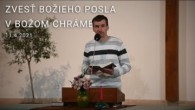 Cirkev bratská Prešov / Ľubo Lorinc: Zvesť Božieho posla v Božom chráme | 11.4.2021 | Bohoslužby | Cirkev bratská v Prešove