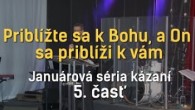 Slovo života Bratislava / Martin Hunčár - 31.1.2016 - Bázeň pred Hospodinom je začiatok múdrosti (Januárová séria, 5. časť)