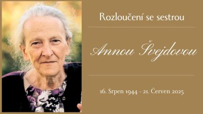Sbor Bratrské jednoty baptistů v Aši / Rozloučení se sestrou Annou Švejdovou - So 28.06.2025