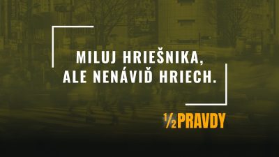 Apoštolská cirkev Bratislava / Polopravdy #04: Miluj hriešnika, ale nenáviď hriech / Tomáš Štrba