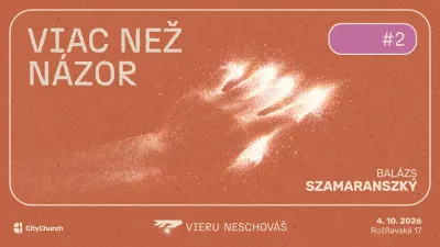 Viac než názor / Balázs Szamaranszký