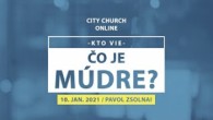 Apoštolská cirkev Bratislava / CityChurch Online • 10.1.2021