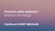 Apoštolská cirkev Bratislava / Pesimista alebo optimista?