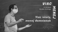 Apoštolská cirkev Bratislava / Viac istoty, menej domnienok • Sheldon Armitage • 27.9.2020