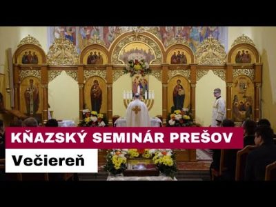 Gréckokatolícky magazín / 🎥 NAŽIVO: Kňazský seminár Prešov - Moleben