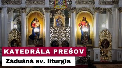 Gréckokatolícky magazín / 🎥 NAŽIVO: Zádušná sv. liturgia za Pápeža Františka z Katedrály sv. Jána Krstiteľa v Prešove