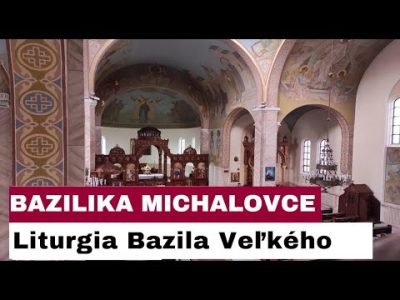 Gréckokatolícky magazín / 🎥NAŽIVO: Večiereň s liturgiou Bazila Veľkého, Veľké svätenie vody z Baziliky minor v Michalovciach