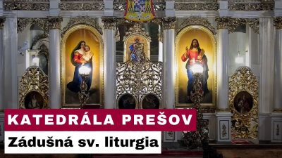 Gréckokatolícky magazín / 🎥 NAŽIVO: Zádušná sv. liturgia za zosnulého vladyku Ladislava Hučka z Katedrály v Prešove
