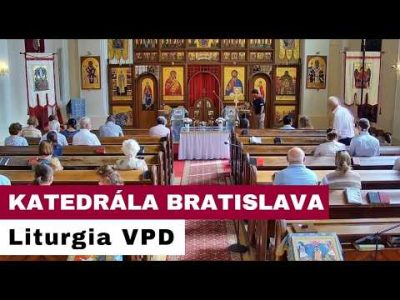 Gréckokatolícky magazín / 🎥NAŽIVO: Liturgia vopred posvätených darov z Katedrály Povýšenia vzn. a život. kríža - Bratislava