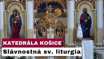 Gréckokatolícky magazín / 🎥NAŽIVO: Slávnostná sv. liturgia s inštaláciou relikviára z katedrálneho chrámu z Košíc