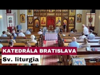 NAŽIVO: Utiereň a sv. liturgia z Katedrály Povýšenia vznešeného a životodarného kríža - Bratislava