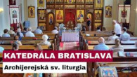 Gréckokatolícky magazín / 🎥NAŽIVO: Archijerejská sv. lit Bazila Veľkého z Katedrály Povýšenia vzn. a život. kríža - Bratislava