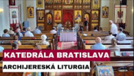 Gréckokatolícky magazín / 🎥NAŽIVO: Archijerejská sv. liturgia a posvätenie jedál - Katedrála Bratislava