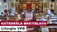 Gréckokatolícky magazín / 🎥NAŽIVO: Liturgia vopred posvätených darov z Katedrály Povýšenia vzn. a život. kríža - Bratislava