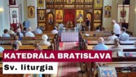 Gréckokatolícky magazín / 🎥 NAŽIVO: Sv. liturgia z Katedrály Povýšenia vznešeného a životodarného kríža - Bratislava