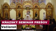 Gréckokatolícky magazín / 🎥 NAŽIVO: Večiereň z kaplnky kňazského seminára v Prešove