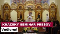 Gréckokatolícky magazín / 🎥 NAŽIVO: Večiereň z kaplnky kňazského seminára v Prešove