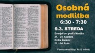 Koinonia Ján Krstiteľ / NAŽIVO s Koinoniou /// OSOBNÁ MODLITBA, 9.3., 6:30