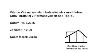 CB Hermanovce nad Topľou / 7.6.2026 - Marek Jurčo - Proti blbej nálade