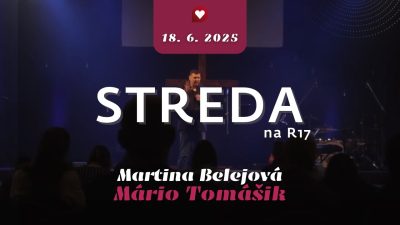 Spoločenstvo Martindom / Streda na R17 – Maťa Belejová & Mário Tomášik