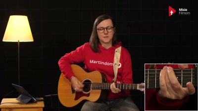 MisieFilmom / Guitar tutorial / PRI TEBE JEŽIŠ - Martindom Worship