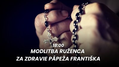 TV LUX / Priamy Prenos Modlitby Svätého Ruženca za Zdravie Pápeža Františka