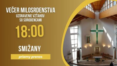 TV LUX / HODINA MILOSRDENSTVA ZO SMIŽIAN – Nedeľa 27. 4. 2025