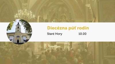 TV LUX / PRIAMY PRENOS SVÄTEJ OMŠE - DIECÉZNA PÚŤ RODÍN - Sobota 17.5.2025