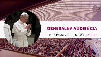 TV LUX / Priamy Prenos Generálnej Audiencie Pápeža Leva XIV. – Streda 4. 6. 2025